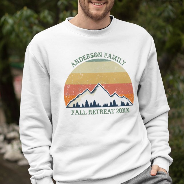 Wiedersehen Custom Fall Retreat Cooler Sonnenunter Sweatshirt (Von Creator hochgeladen)