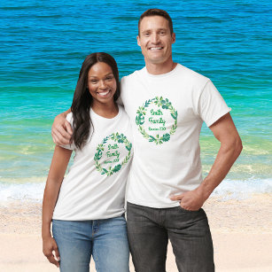 Wiedersehen Custom Women's Mens Green Kranz T-Shirt