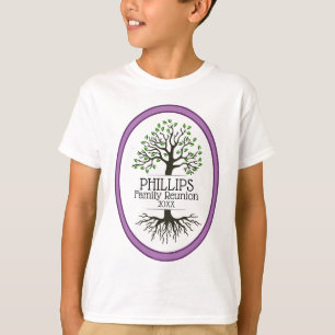 Wiedersehen der Familie Lavender Tree T-Shirt
