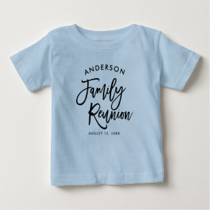 Wiedersehen der modernen Textfamilie Baby T-shirt