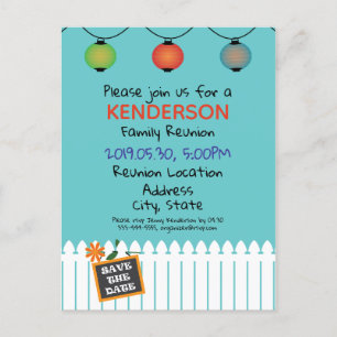 Wiedersehen-Design Ankündigungspostkarte