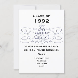 Wiedersehen-Design Einladung