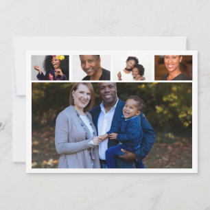 Wiedersehen DIY5 Foto   Familie zusammenkommen Dankeskarte