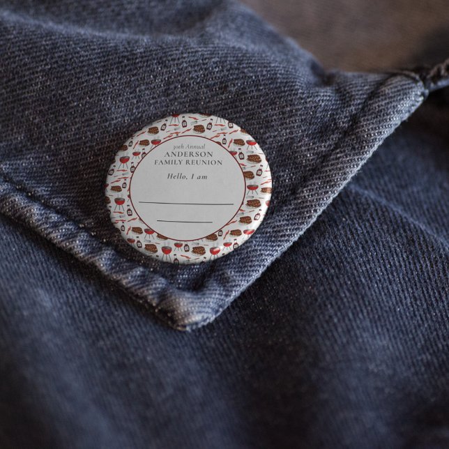 Wiedersehen Einführung in das Barbecue Muster Button (Von Creator hochgeladen)