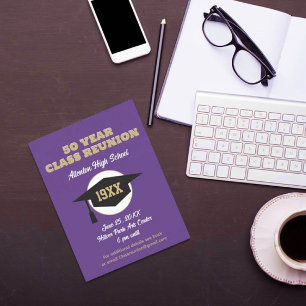 Wiedersehen Einladen! Benutzerdefinierte Klasse Wi Postkarte