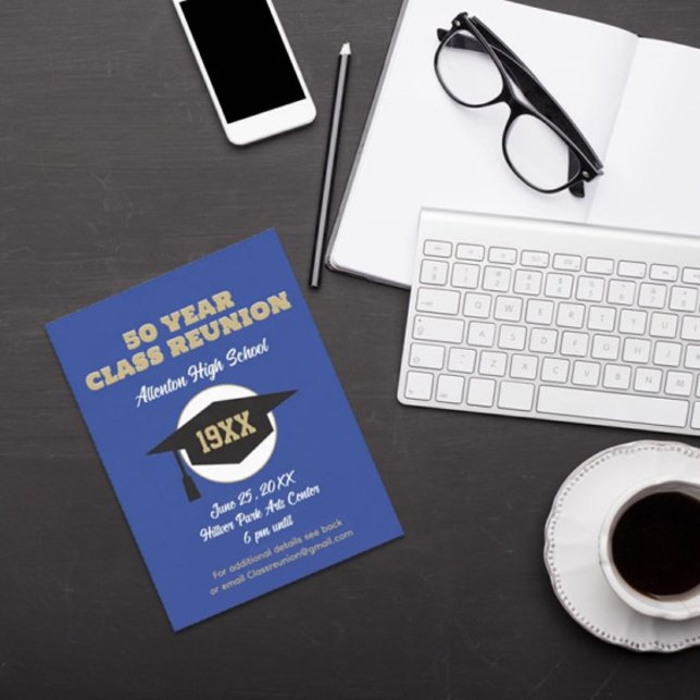 Wiedersehen Einladen! Benutzerdefinierte Klasse Wi Postkarte (Von Creator hochgeladen)