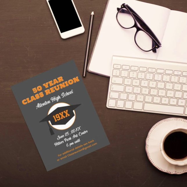 Wiedersehen Einladen! Benutzerdefinierte Klasse Wi Postkarte (Von Creator hochgeladen)