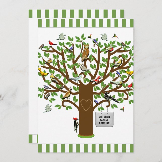 Wiedersehen Einladung (Vorne/Hinten)