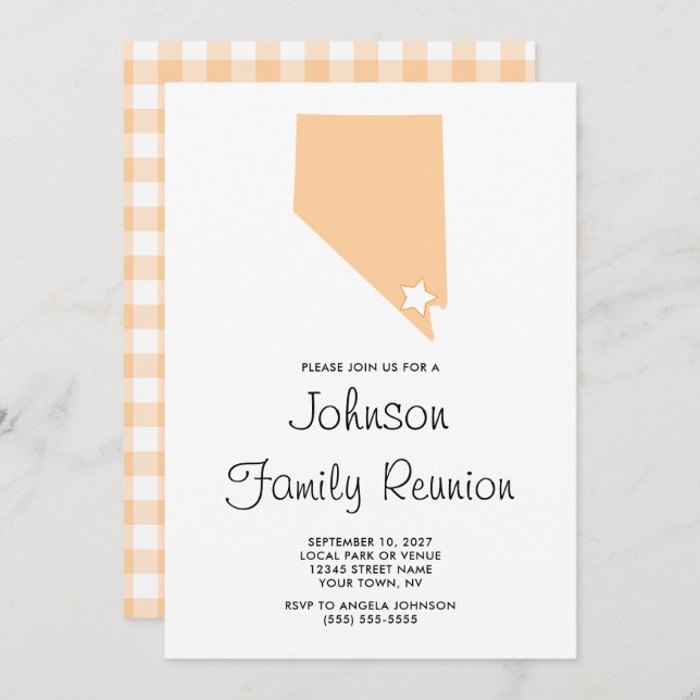 Wiedersehen Einladung (Vorne/Hinten)