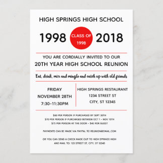 Wiedersehen Einladung