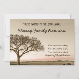 Wiedersehen-Einladung für Hochlandfamilien Einladung