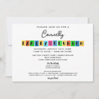 Wiedersehen-Einladung zu Party-Produktfamilie für