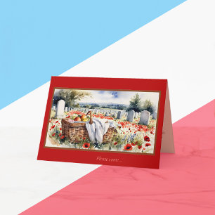 Wiedersehen-Einladung zum Gedenktag Karte