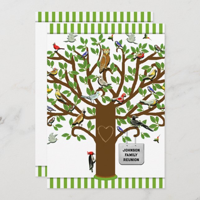 Wiedersehen-Einladungen Einladung (Vorne/Hinten)