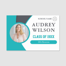 Wiedersehen Foto Name Tags 20th Class Wiedersehen Namensschild