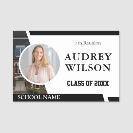 Wiedersehen Foto Name Tags 5Klasse Wiedersehen Namensschild