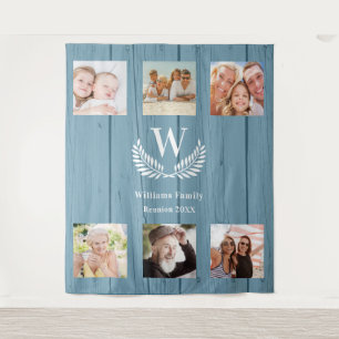 Wiedersehen für benutzerdefinierte Foto-Collage, m Wandteppich