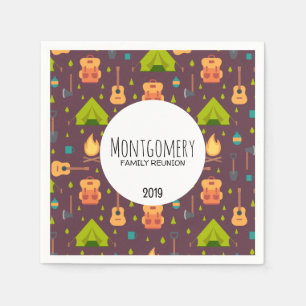 Wiedersehen für die coole Camping-Designfamilie Serviette