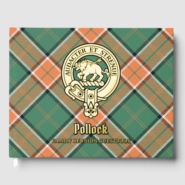 Wiedersehen-Gästebuch von Pollock Gästebuch (Vorderseite)