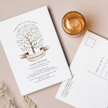 Wiedersehen Genealogie-Stammbaum Postkarte<br><div class="desc">Mit einem Aquarellbaum ist diese niedlich-minimalistische Wiedersehen-Einladungsvorlage für die ganze Familie einfach zu gestalten und bereit,  in diesem Jahr Ihre Ansammlung-Details für die ganze Familie hinzuzufügen. Sie können auf den Button "Personalisieren" klicken,  um Ihr Wiedersehen-Ereignis hinzuzufügen.</div>