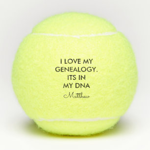 Wiedersehen Genealogische DNA-Gag Tennisbälle