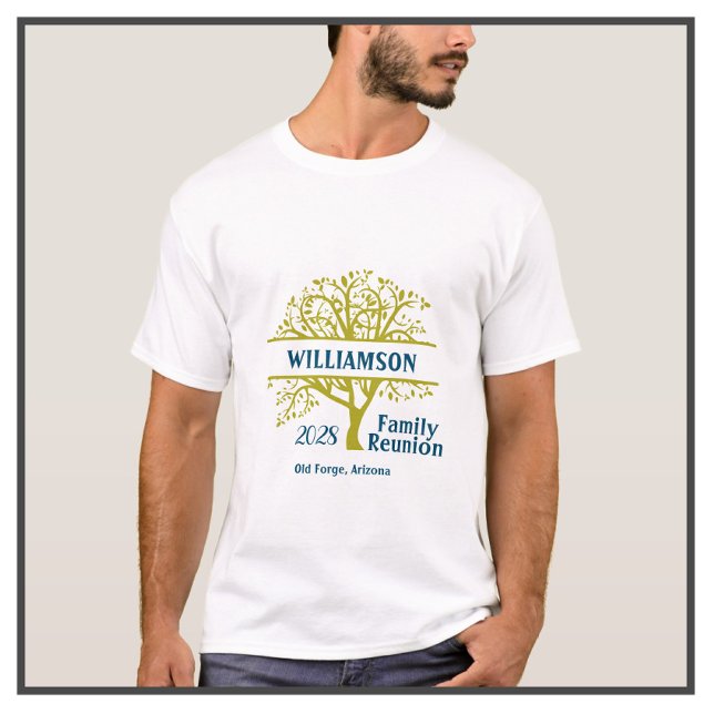 Wiedersehen Genealogischer Stammbaum-Matching für  T-Shirt (Von Creator hochgeladen)