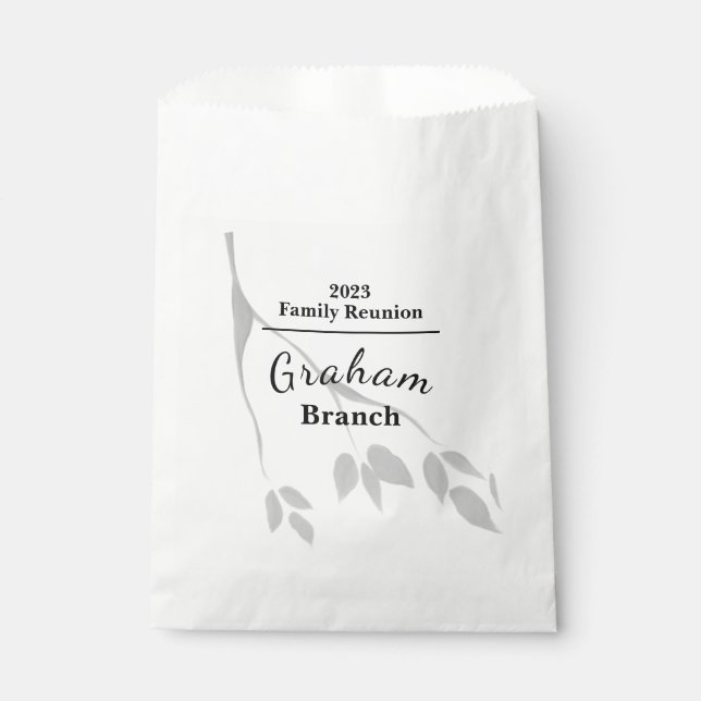 Wiedersehen Goodie Bag Geschenktütchen (Vorderseite)