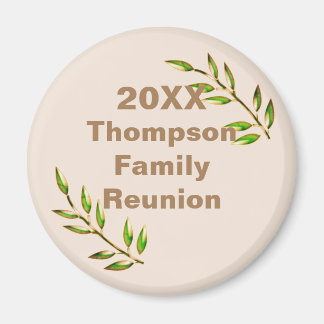Wiedersehen Green Tree Branch Keepake Memento Magnet