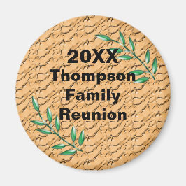 Wiedersehen Green Tree Branch Keepake Memento Magnet