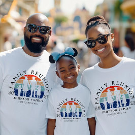 Wiedersehen-Haltehandgriff für die Familie Retro S T-Shirt