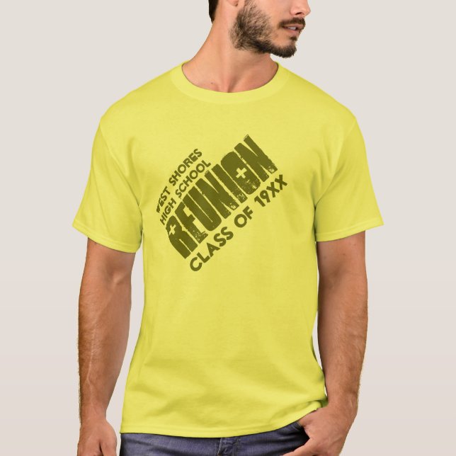 Wiedersehen in der High School jedes Jahr V26 T-Shirt (Vorderseite)