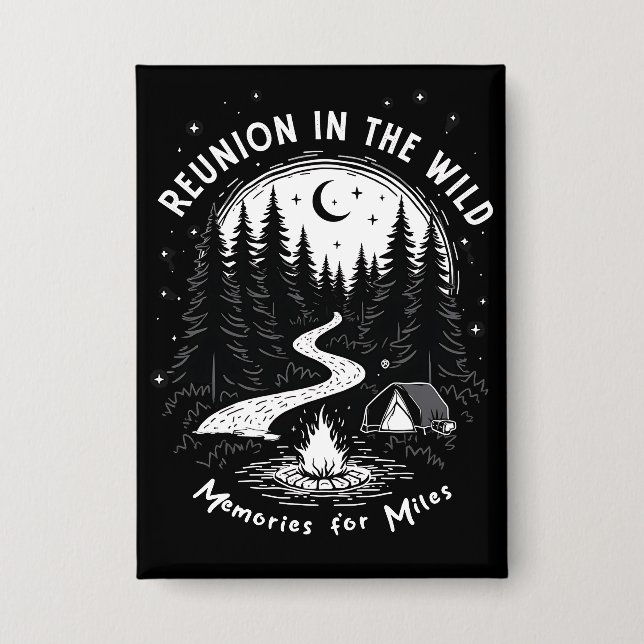 Wiedersehen in der Wildnis Button (Vorderseite)