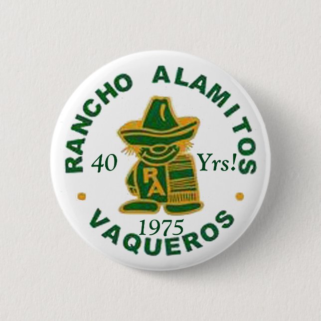 Wiedersehen-Knöpfe 1975 Rancho Alamitos Button (Vorderseite)