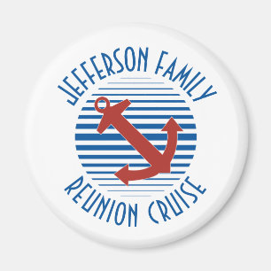 Wiedersehen Kreuztürmagnet mit Anker Magnet