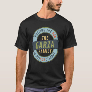 Wiedersehen-Matching Spaß der Garza-Familie in fun T-Shirt
