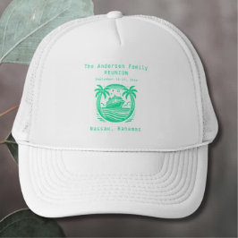 Wiedersehen Monogram Hat | Cruise Group Truckerkappe