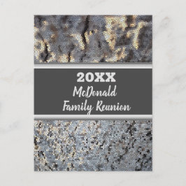 Wiedersehen Mosaic Small Tiles Ankündigung Postkarte