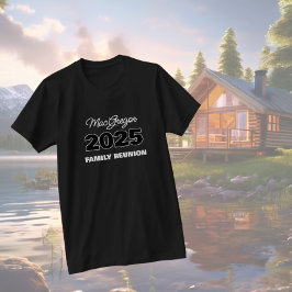 Wiedersehen Name Jahr der Familie T-Shirt