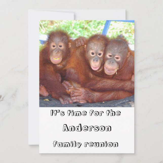 Wiedersehen Niedlich Einladung (Vorderseite)