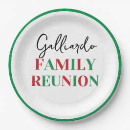 Wiedersehen Pappteller