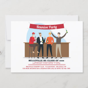 Wiedersehen-Party Einladung