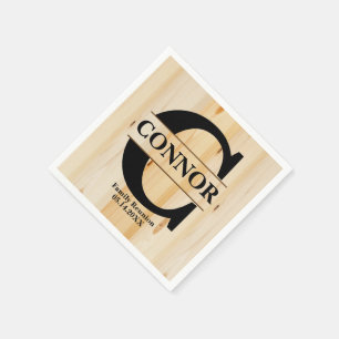 Wiedersehen   PERSONALISIERT Serviette