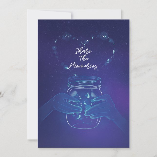 Wiedersehen Picnic Barbecue der Familie teilt die  Einladung (Vorderseite)