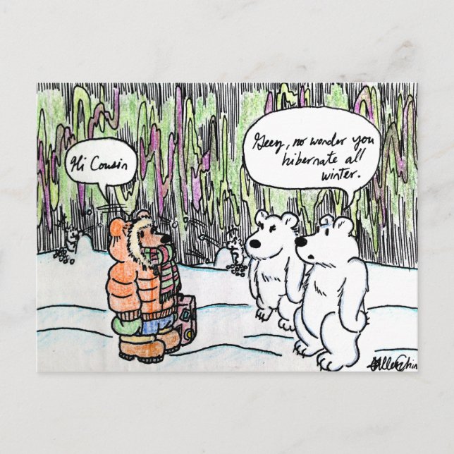 Wiedersehen Postkarte (Vorderseite)