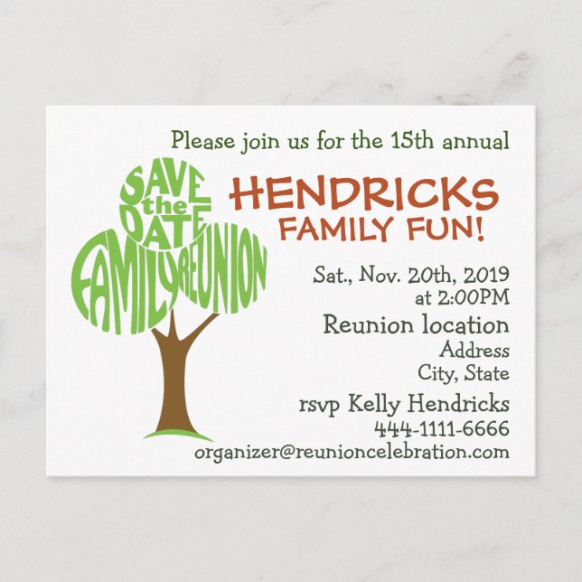 Wiedersehen Postkarte (Vorderseite)