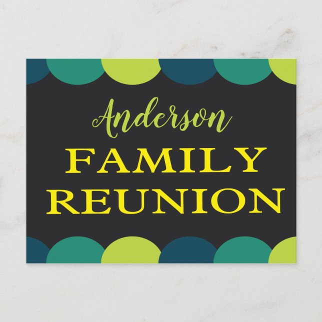 Wiedersehen Potluck Picnic Summer Party Postkarte (Vorderseite)