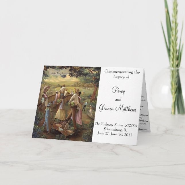 Wiedersehen Programm (Vorderseite)