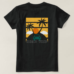 Wiedersehen Road Trip für die Back- und Front-Fami T-Shirt