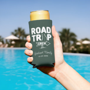 Wiedersehen Road Trip Typografie für Familien Selters Dosenkühler