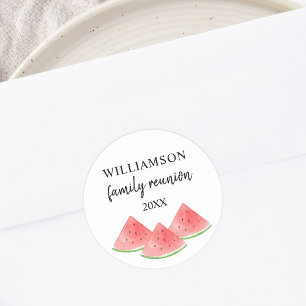 Wiedersehen Runder Aufkleber